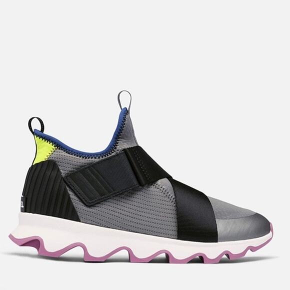 Sorel Women’s Kinetic Sneak Sneaker in Quarry